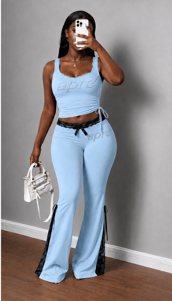 2 Piece Comfy Set (Sky Blue) PRE ORDER